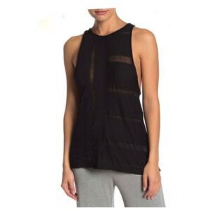 𝅺FREE People Women Together Black Racerback tank top